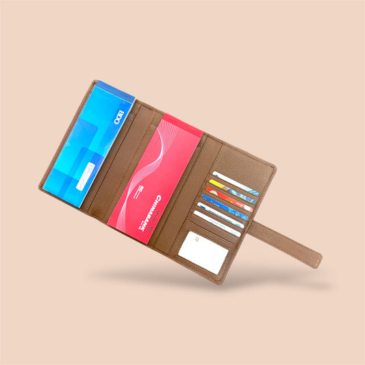 Trifold Double Checkbook Holder