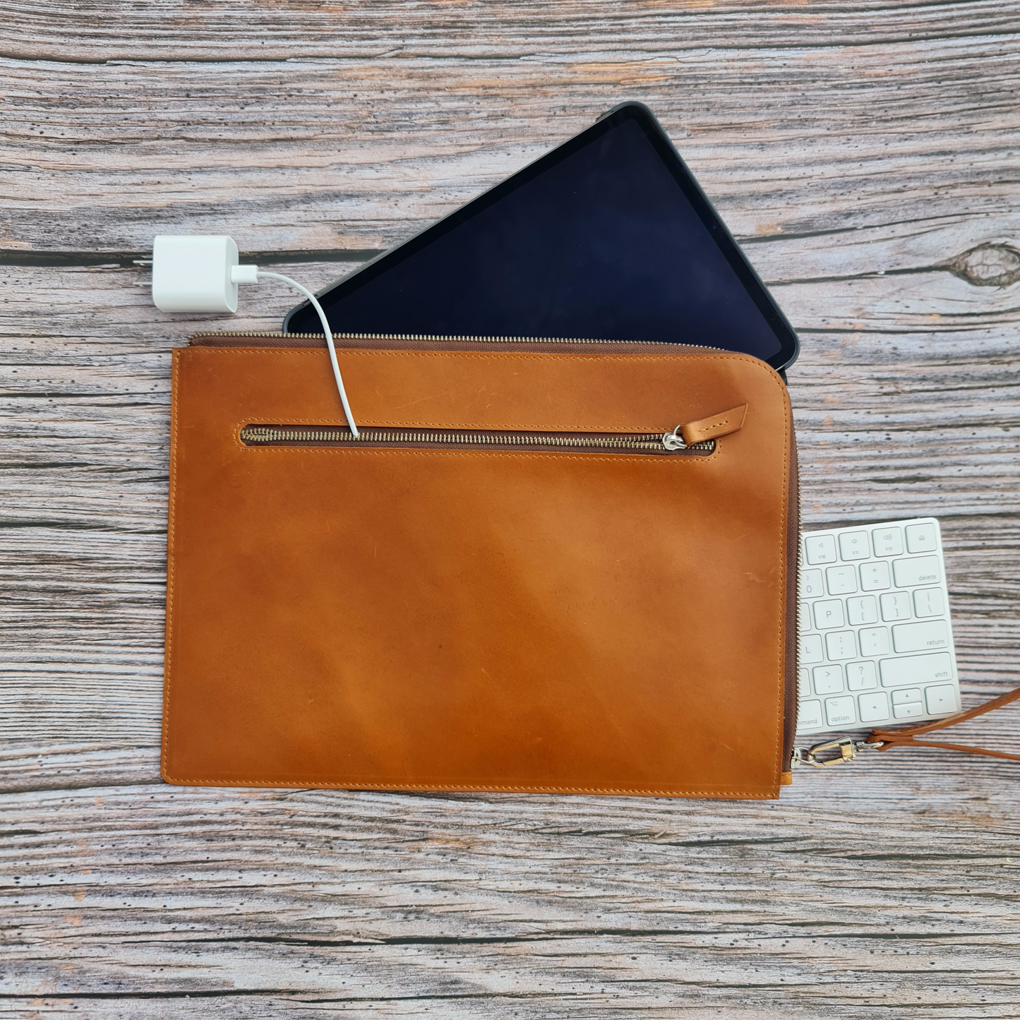 Leather Folio Organizer