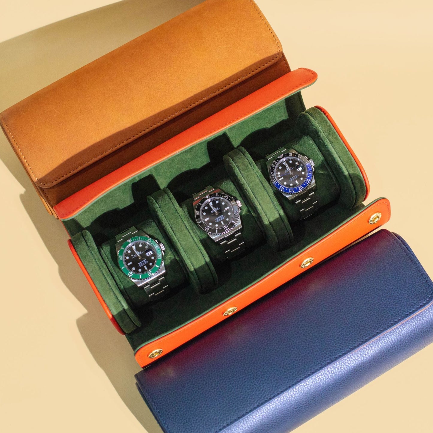 Prime Leather Watch Roll
