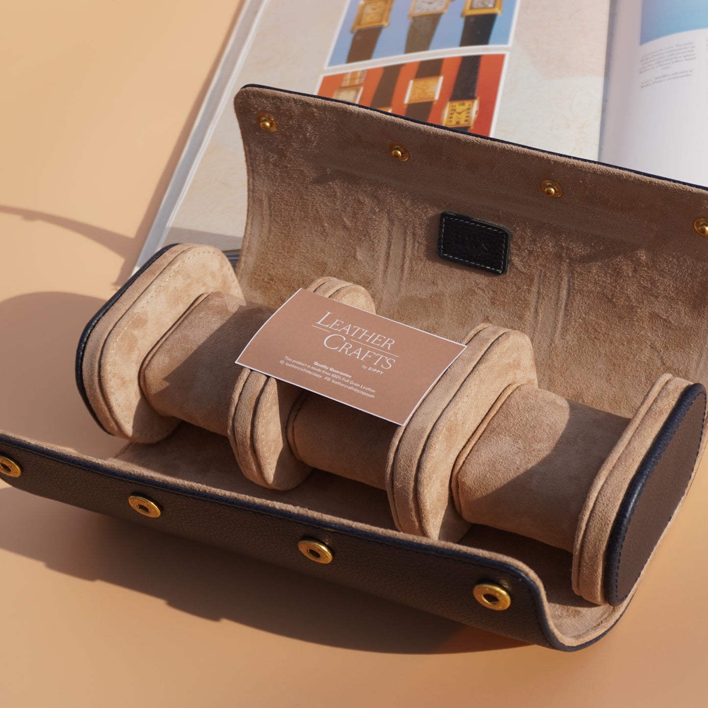 Prime Leather Watch Roll