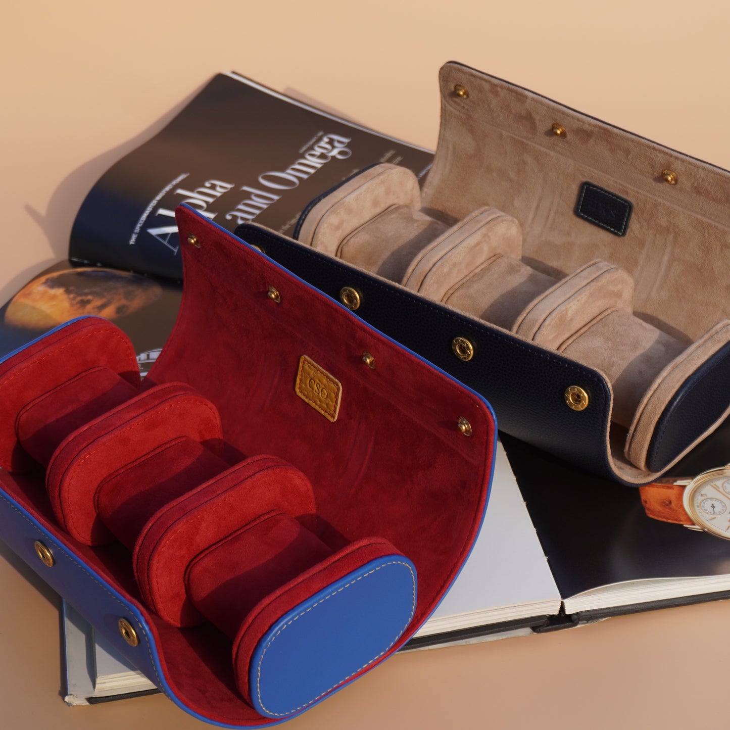 Prime Leather Watch Roll