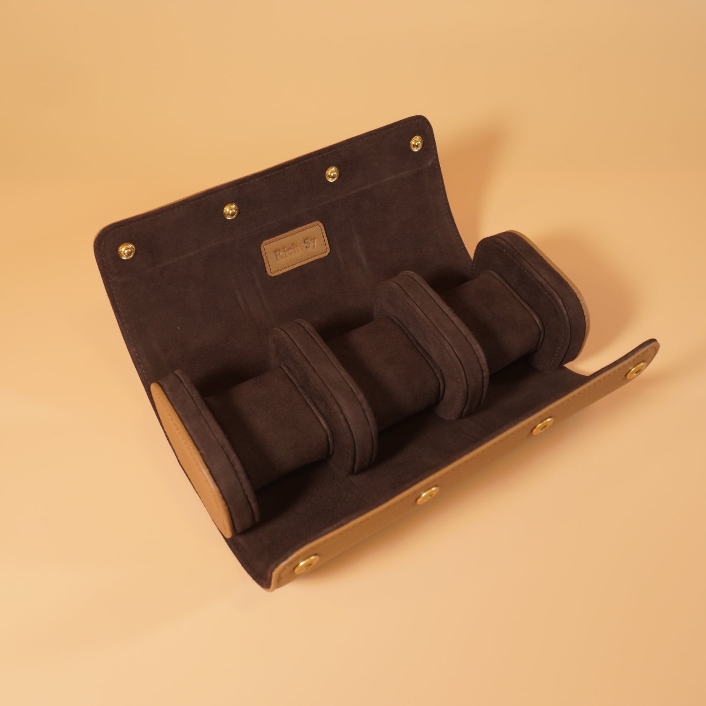 Watch Roll in Full French Calf Leather