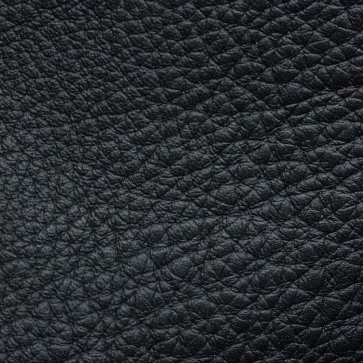 Pebbled Black leather swatch