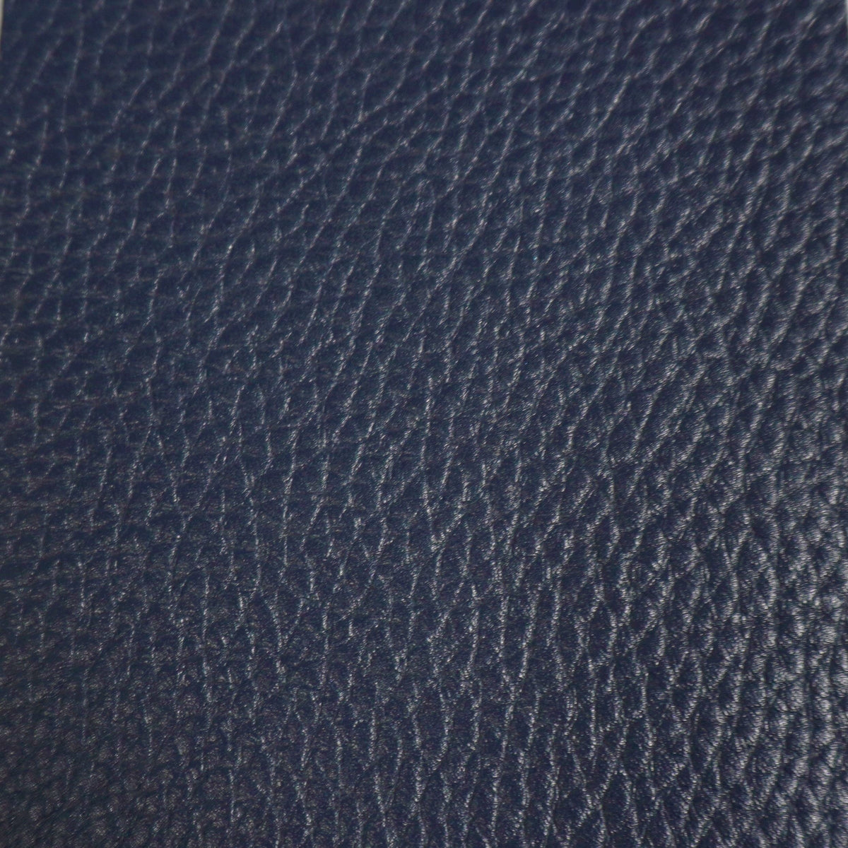 Navy Blue leather swatch