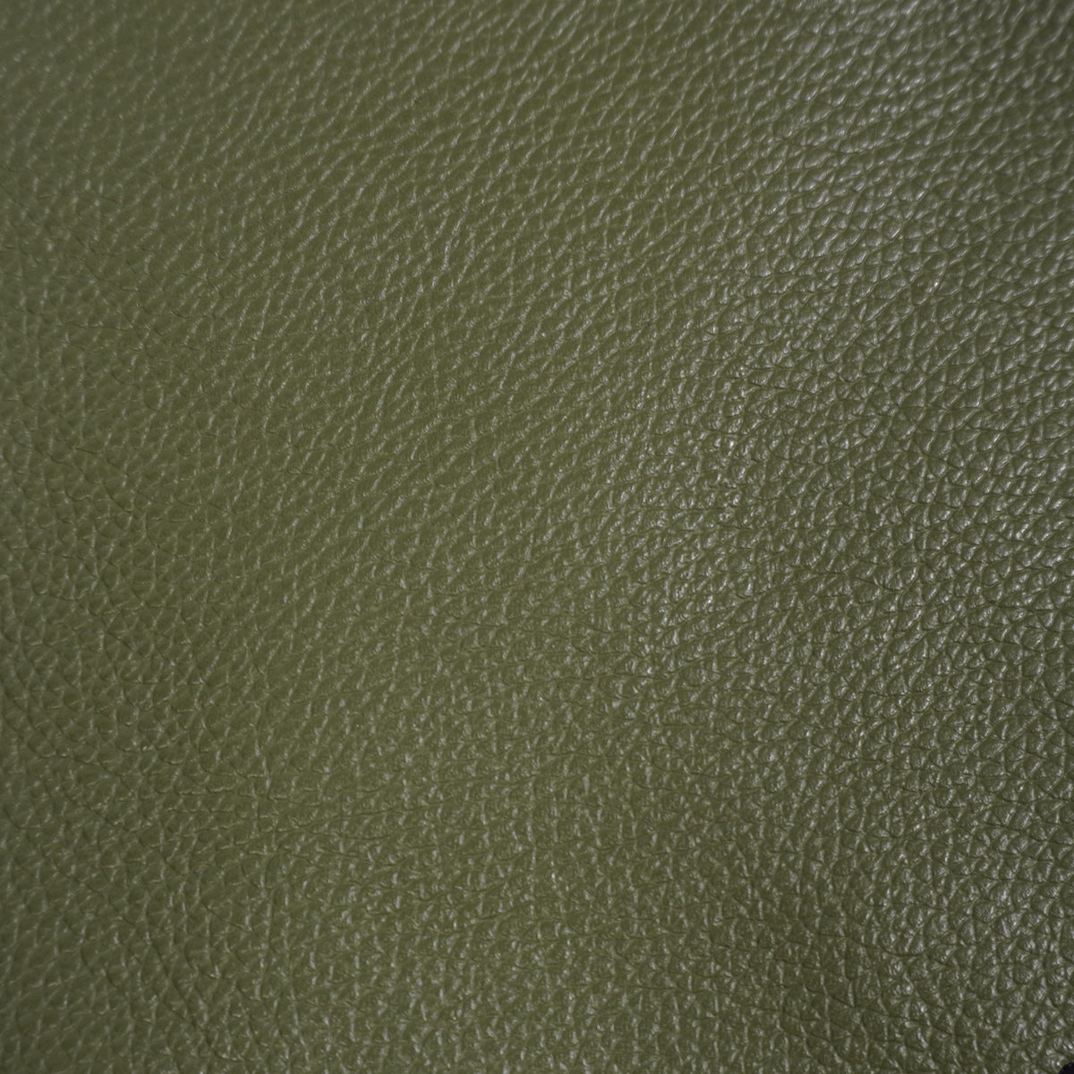 Olive Green leather swatch