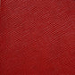 Saffiano Red (European Collection) leather swatch