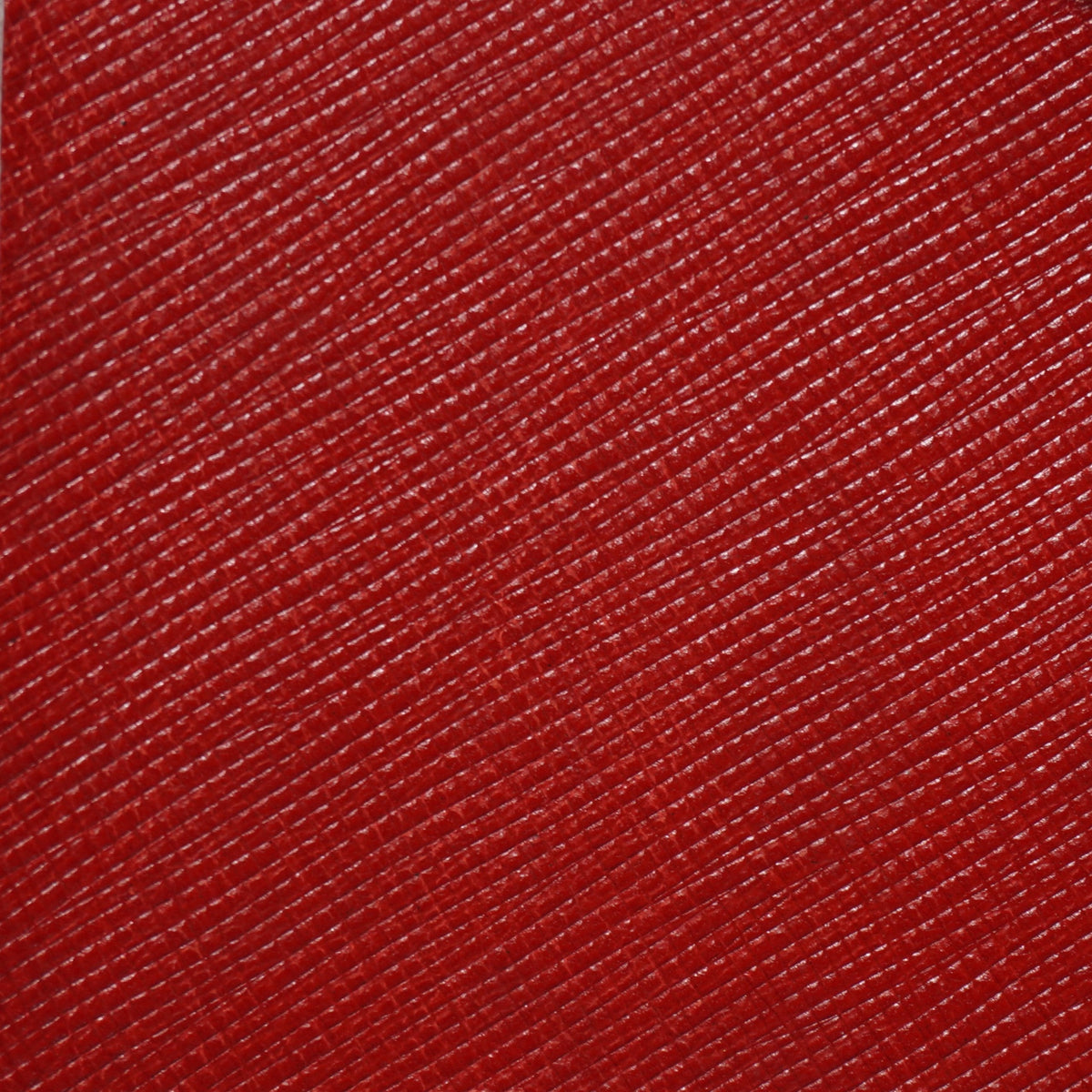 Saffiano Red (European Collection) leather swatch