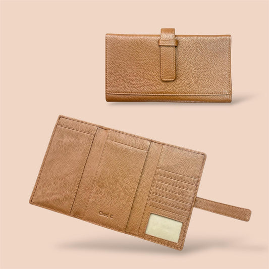Trifold Double Checkbook Holder