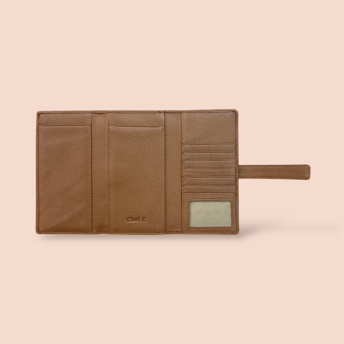 Trifold Double Checkbook Holder