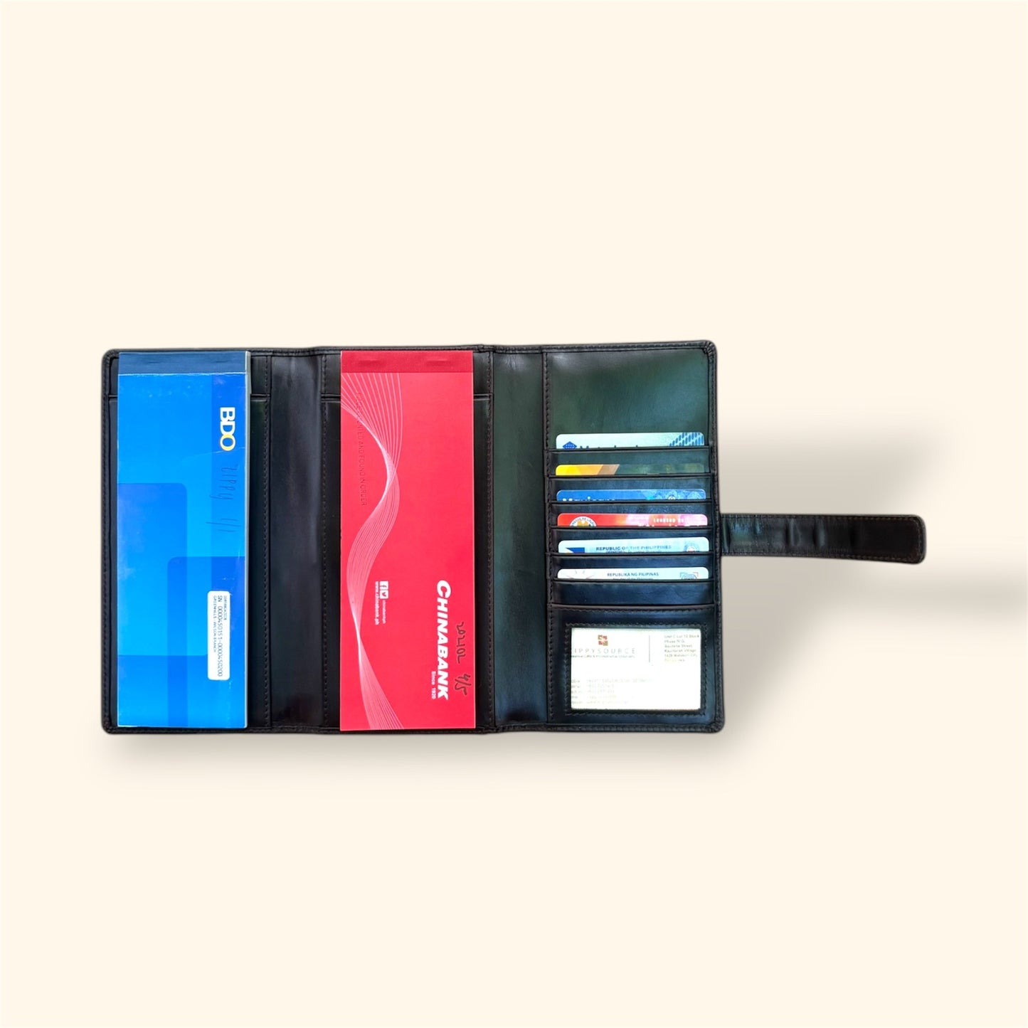 Trifold Double Checkbook Holder