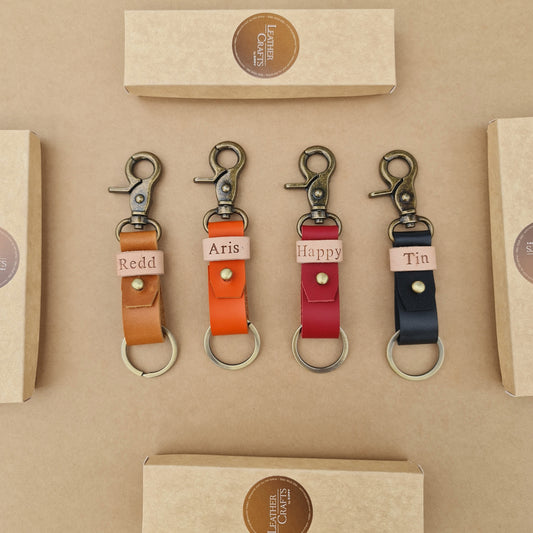 Leather Keychain