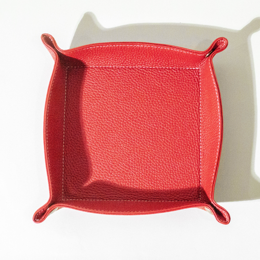 Leather Catch Tray