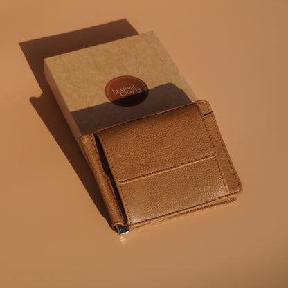 Tri-fold Money Clip | Leather Crafts by Zippy