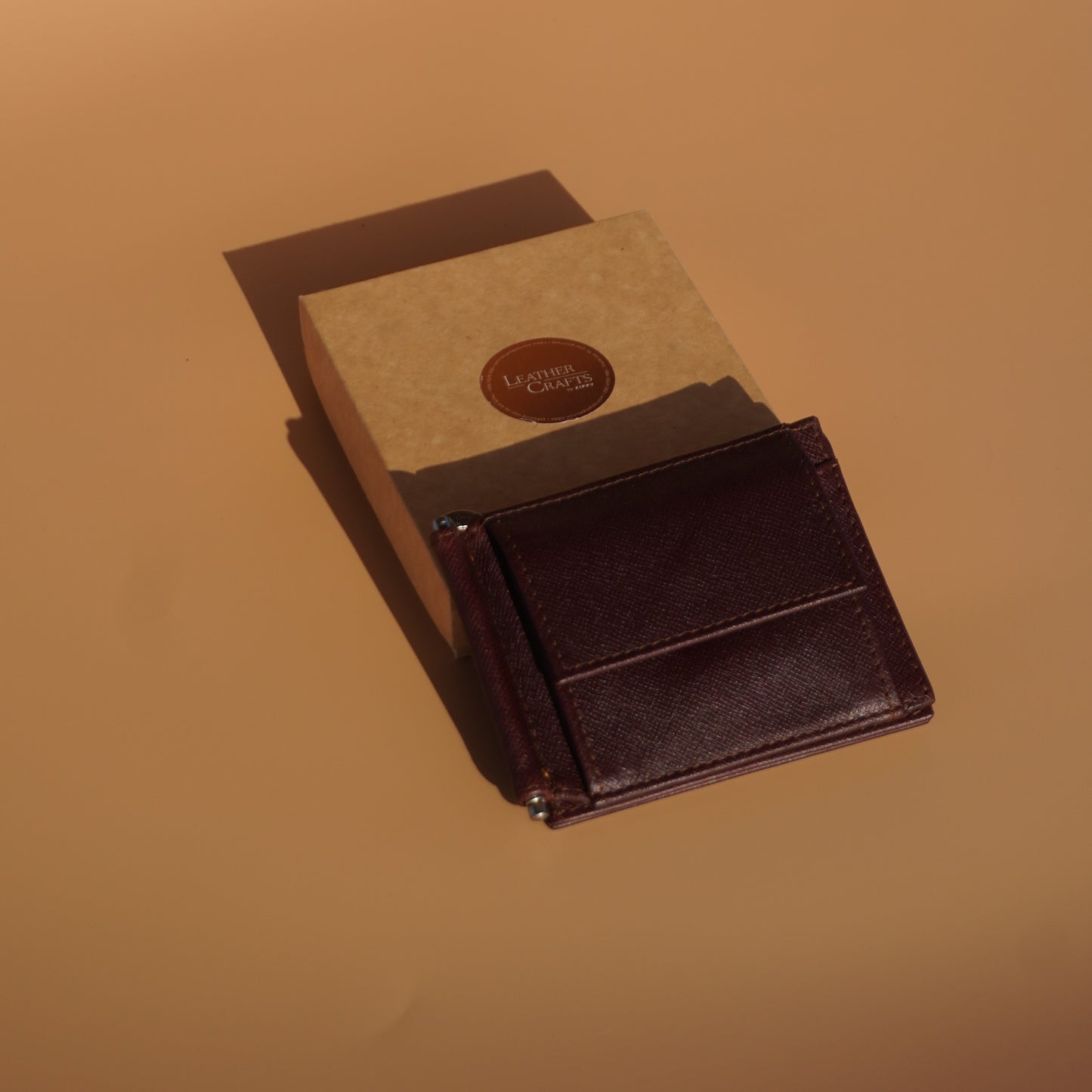 Tri-fold Money Clip | Leather Crafts by Zippy