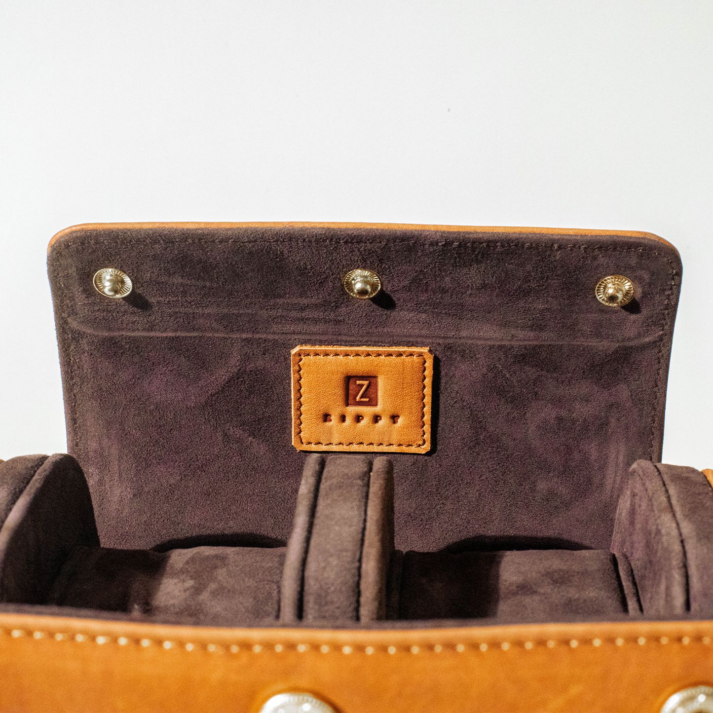 Italian Saffiano Leather Watch Roll