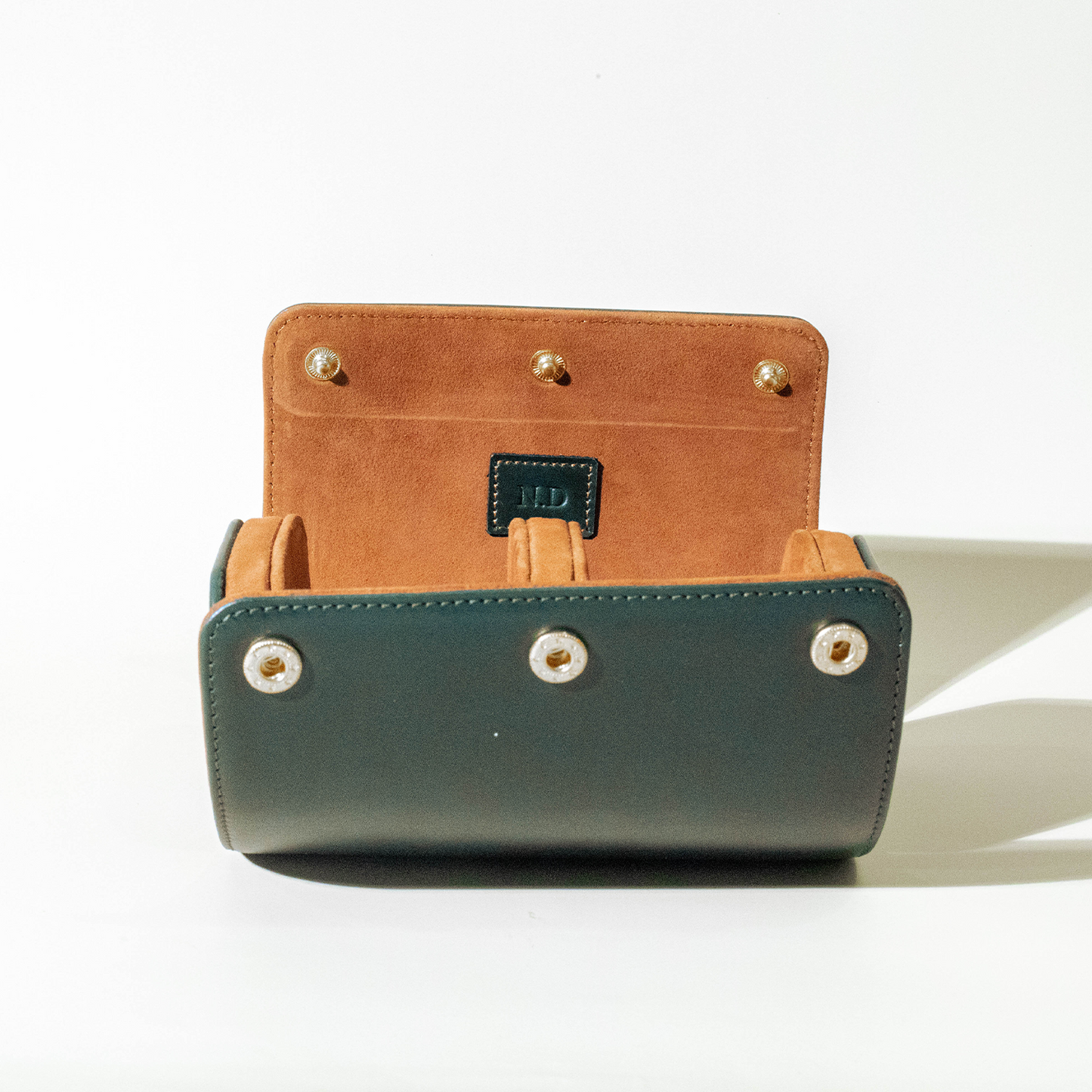 Italian Saffiano Leather Watch Roll