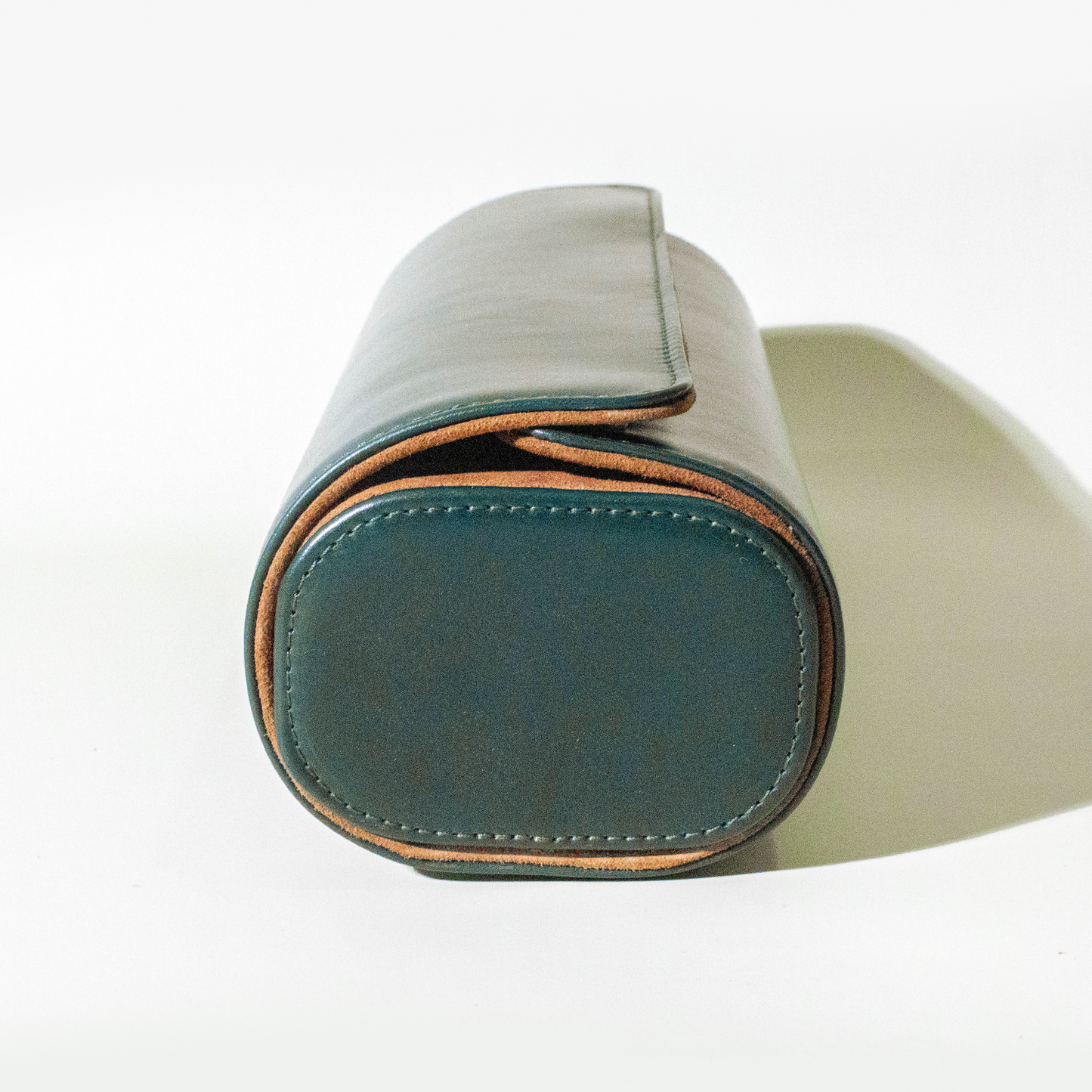 Italian Saffiano Leather Watch Roll