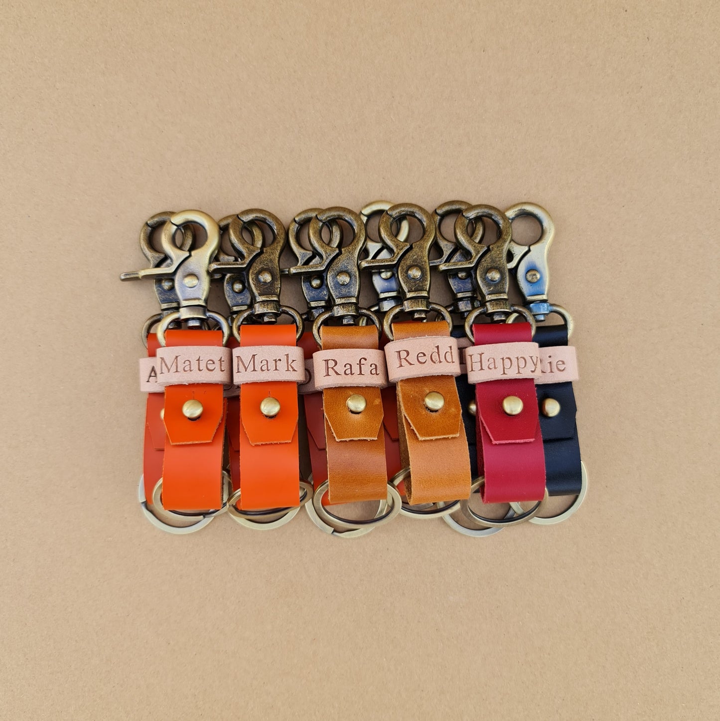 Leather Keychain