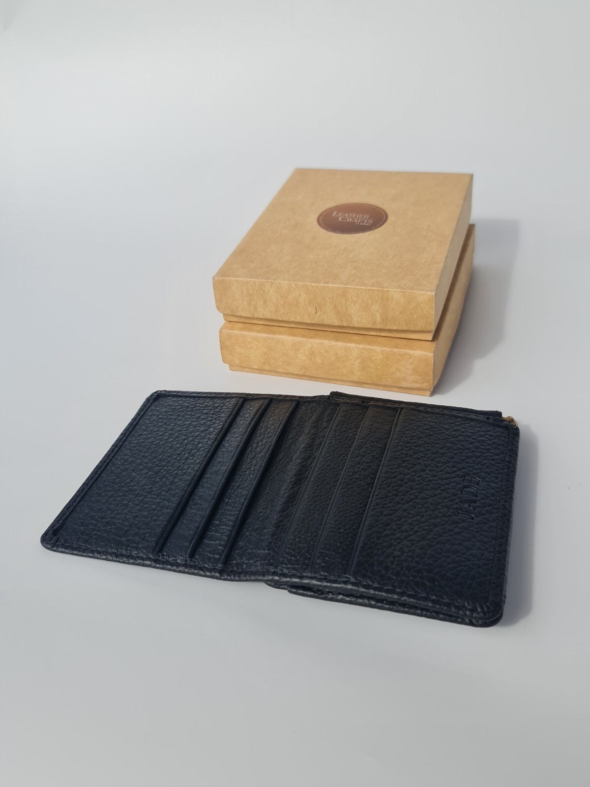 Tri-fold Money Clip | Leather Crafts by Zippy